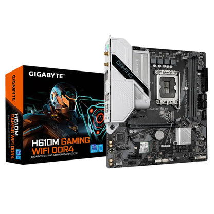 Gigabyte H610M Gaming WiFi Intel H610 LGA1700 DDR4 Micro-ATX Motherboard-tpstech.in