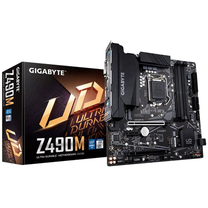 Gigabyte Z490M Intel Z490 LGA1200 DDR4 Micro-ATX Motherboard-tpstech.in