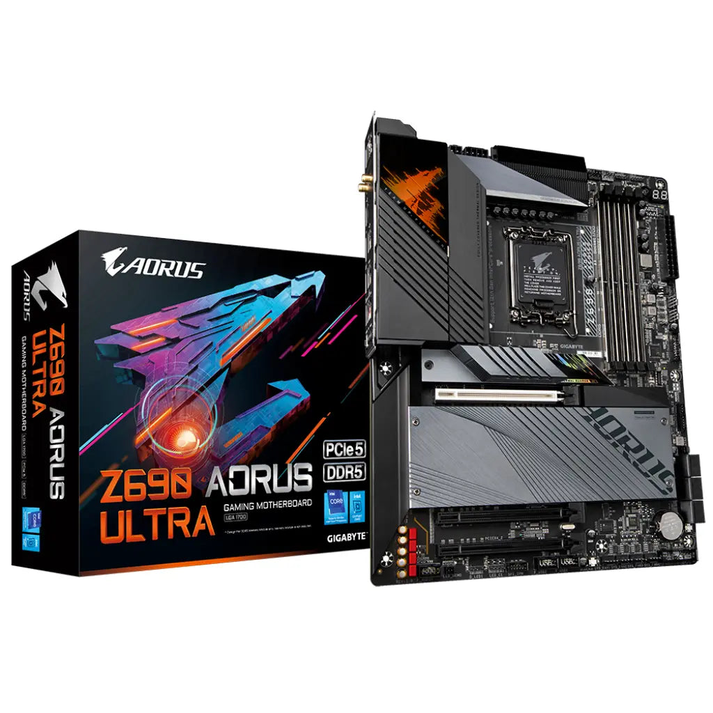 Gigabyte Z690 AORUS ULTRA Wi-Fi 6E Intel Z690 LGA1700 DDR5 ATX Motherboard-tpstech.in