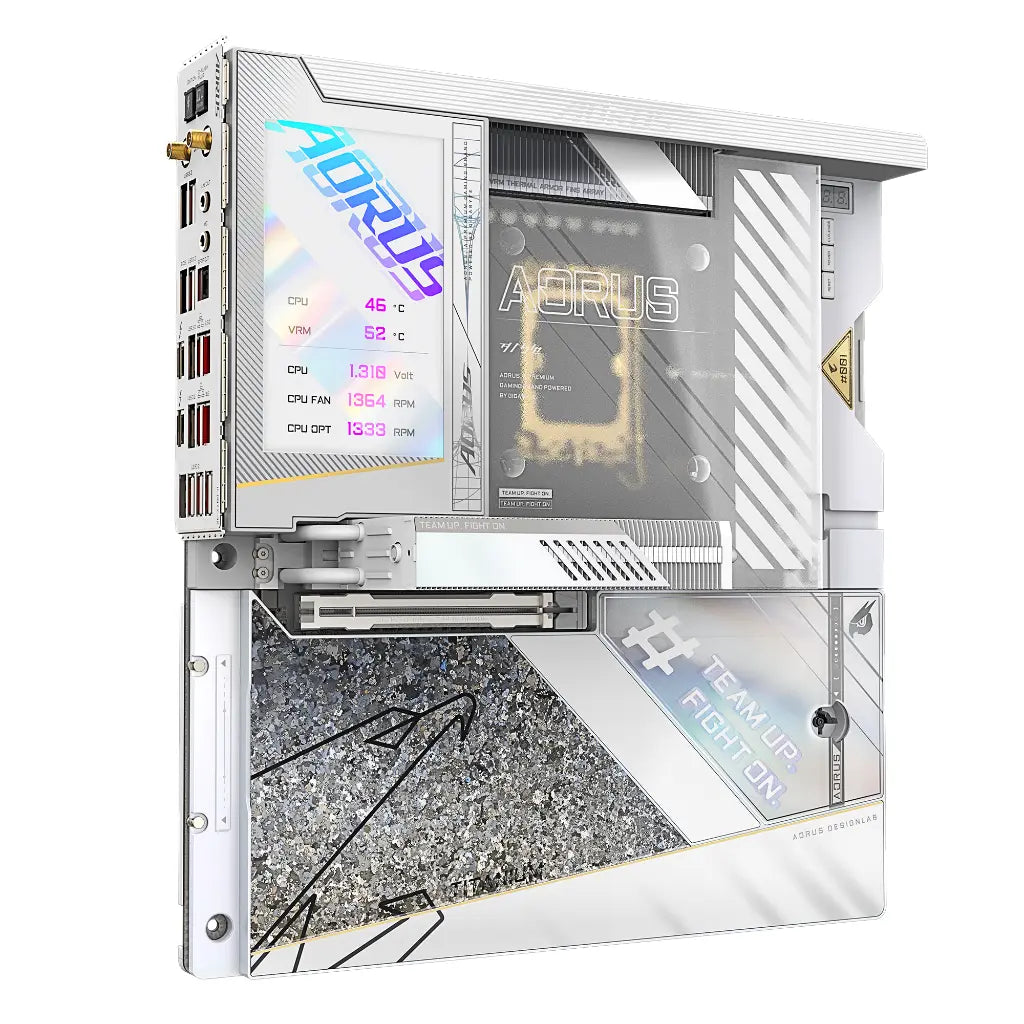 Gigabyte Z790 AORUS XTREME X ICE WiFi Intel Z790 LGA1700 DDR5 E-ATX Motherboard-tpstech.in