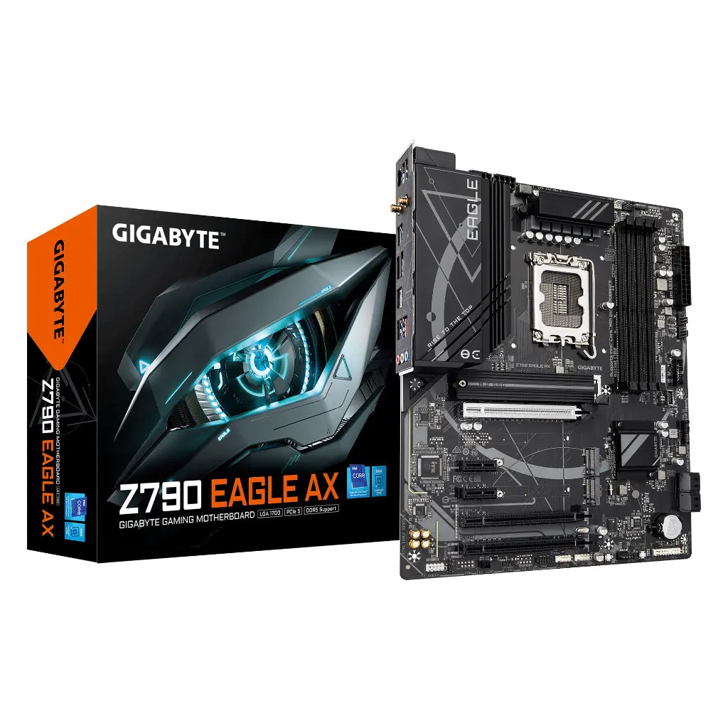 Gigabyte Z790 EAGLE AX Wi-Fi 6E Intel Z790 LGA1700 DDR5 Motherboard-tpstech.in