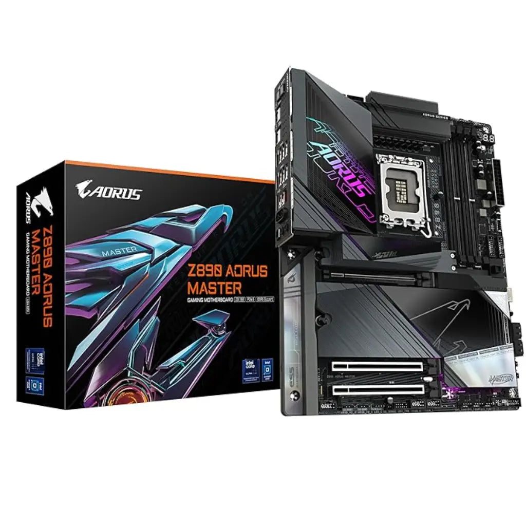 Gigabyte Z890 AORUS MASTER AI TOP WiFi Intel Z890 LGA1851 DDR5 E-ATX Motherboard-tpstech.in