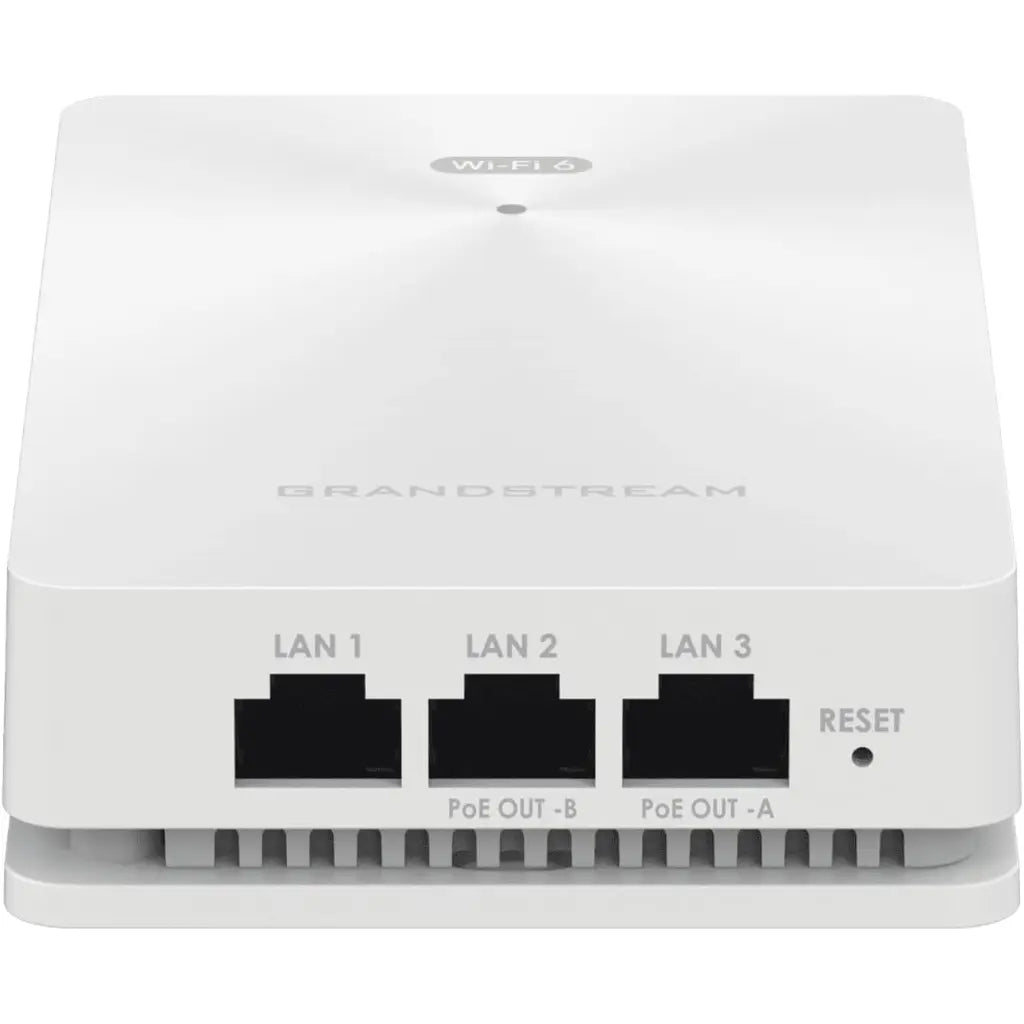 Grandstream GWN7662 WiFi 6 Dual‑Band Indoor Access Point with 4x4 MU‑MIMO and 5.38Gbps Throughput-tpstech.in