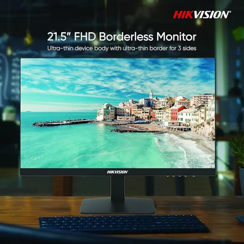 HIKVISION DS‑D5022QE‑D 21.5″ 75Hz FHD VA Monitor 3D Noise Reduction-tpstech.in