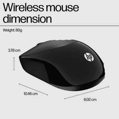 HP M090  2.4GHz Wireless Optical Mouse with USB Receiver-tpstech