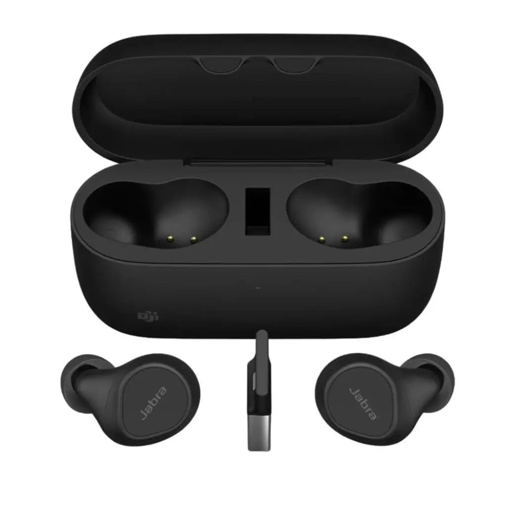 Jabra Evolve2 Buds USB-A UC Certified True Wireless Earbuds with ANC-tpstech.in
