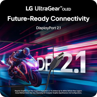 LG UltraGear 27GX790A 27" 480Hz OLED QHD 1440P Gaming Monitor-tpstech