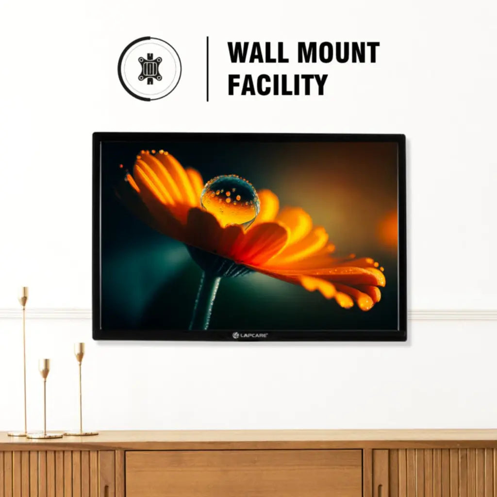 Lapcare LM195WDH 19" 60Hz 1440x900 LED VGA HDMI Wall Mountable Power Saving Monitor-tpstech.in