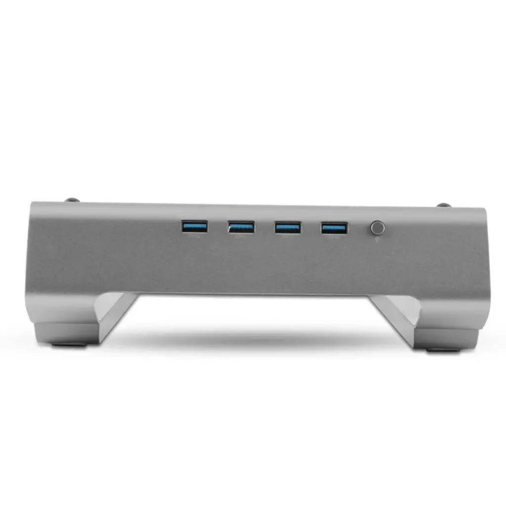 Lapcare Legend Aluminium Alloy RGB Laptop Stand with 4 USB 3.0 Ports-tpstech.in