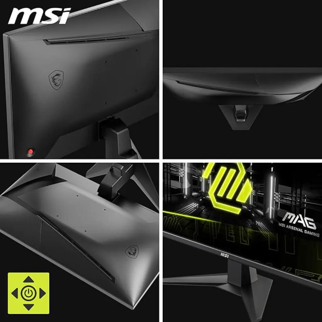 MSI MAG 255F E20 24.5" FHD 200Hz Rapid IPS Gaming Monitor 0.5ms Response Time HDR Ready AMD FreeSync Premium & AI Vision-tpstech.in