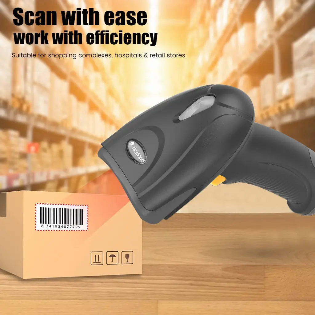 Newland HR2081‑BT Wireless 2D Barcode Scanner with Bluetooth 5.0-tpstech.in