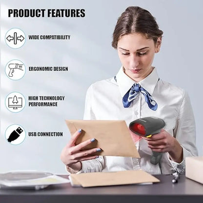 Newland HR3280 2D Megapixel Handheld Barcode Scanner-tpstech.in