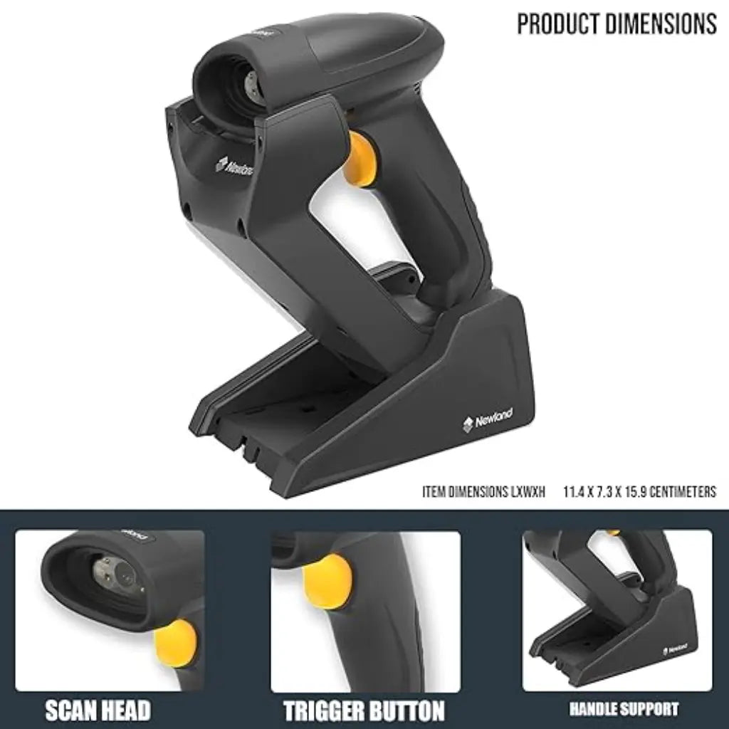 Newland NLS-HR3280-BT-C(U) Bluetooth 2D Handheld Barcode Scanner-tpstech.in