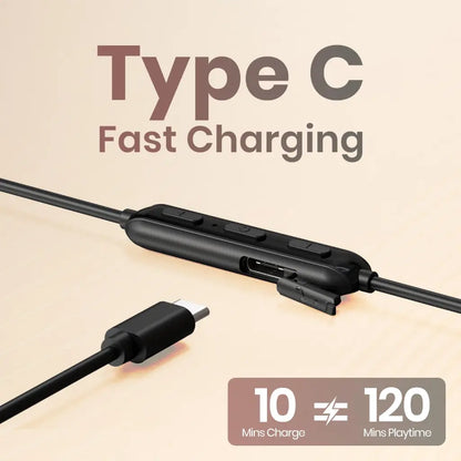 Portronics Harmonics Y2 POR 3109 Bluetooth 5.3 Neckband with 70H Playtime-tpstech.in