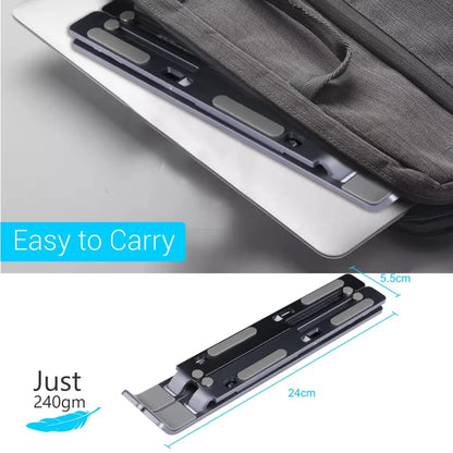 Portronics My Buddy K POR 421 Adjustable Aluminium Laptop Stand-tpstech.in