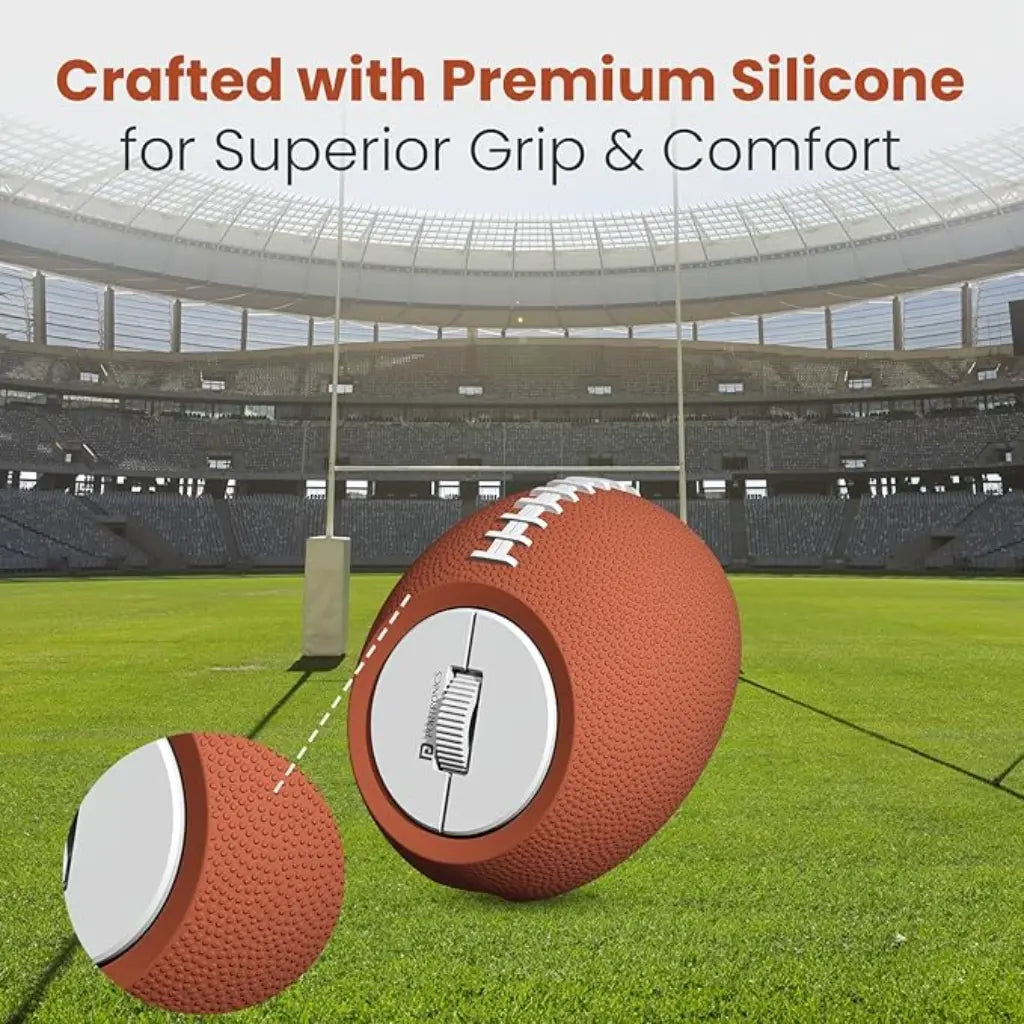 Portronics ToadPlay Rugby POR 3118 Mini Wireless Mouse Bluetooth 5.0 & 2.4GHz 2400 DPI-tpstech.in