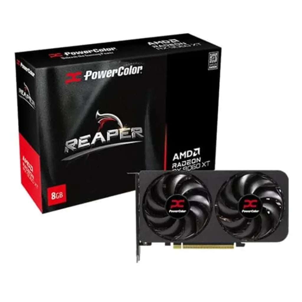 PowerColor Reaper AMD Radeon RX 9060 XT 8GB GDDR6 Graphics Card-tpstech.in