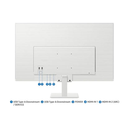 Samsung 32" 60Hz Full HD VA Smart Monitor with Smart TV Apps-tpstech.in