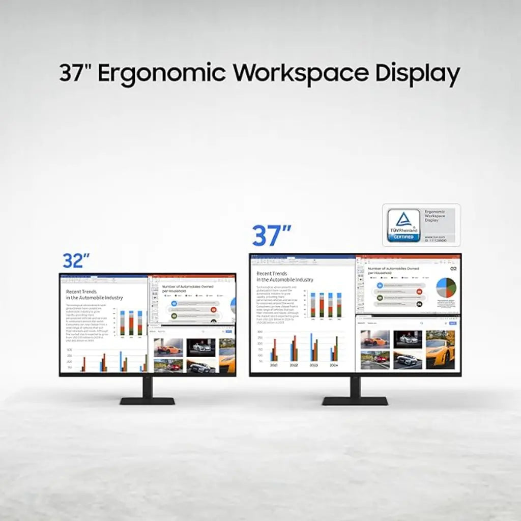 Samsung 37" 4K UHD ViewFinity S8 Monitor with USB-C Port-tpstech.in