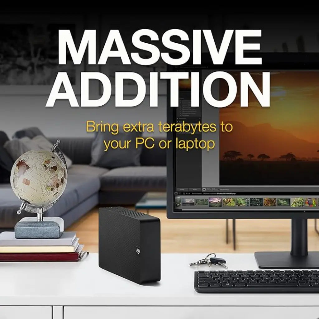 Seagate Expansion 16TB 3.5" External HDD 7200RPM Desktop External Hard Disk Drive-tpstech.in