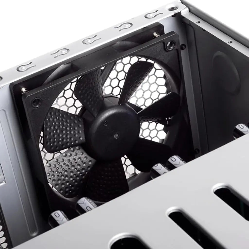 SilverStone DS380B Mini‑ITX/DTX NAS Chassis 8‑Bay Hot‑Swap 3×120 mm Cooling-tpstech.in