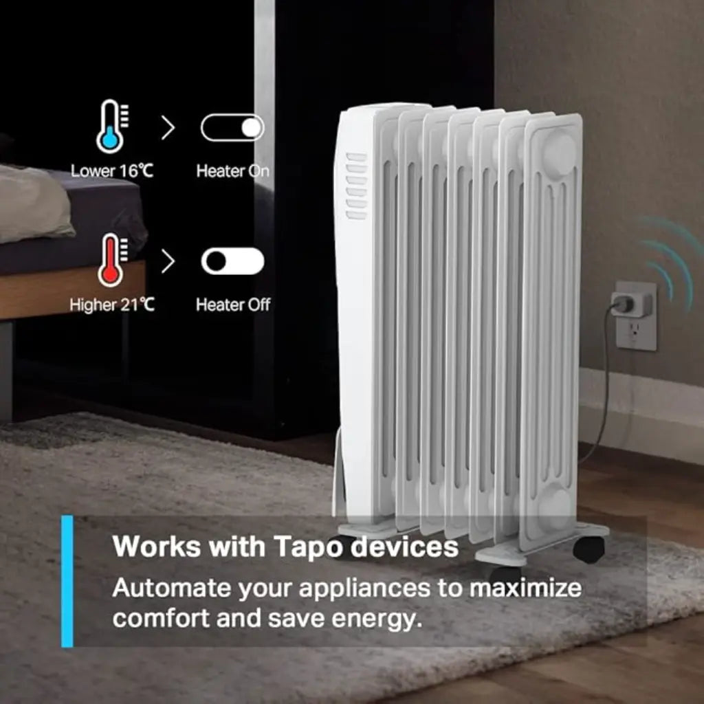 TP-Link Tapo T310 Smart Temperature & Humidity Sensor High Accuracy 2-Year Data Storage Hub Required-tpstech.in