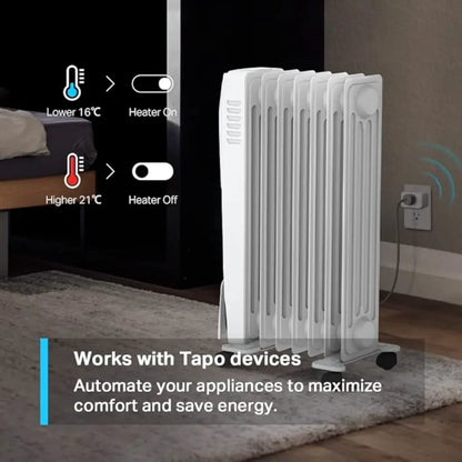 TP-Link Tapo T310 Smart Temperature & Humidity Sensor High Accuracy 2-Year Data Storage Hub Required-tpstech.in
