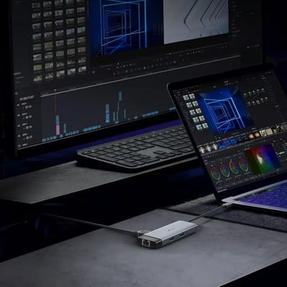 TP-Link UH6120C USB Type-C 6-in-1 Hub with 4K HDMI Gigabit Ethernet 100W PD USB-C & USB-A Ports-tpstech.in