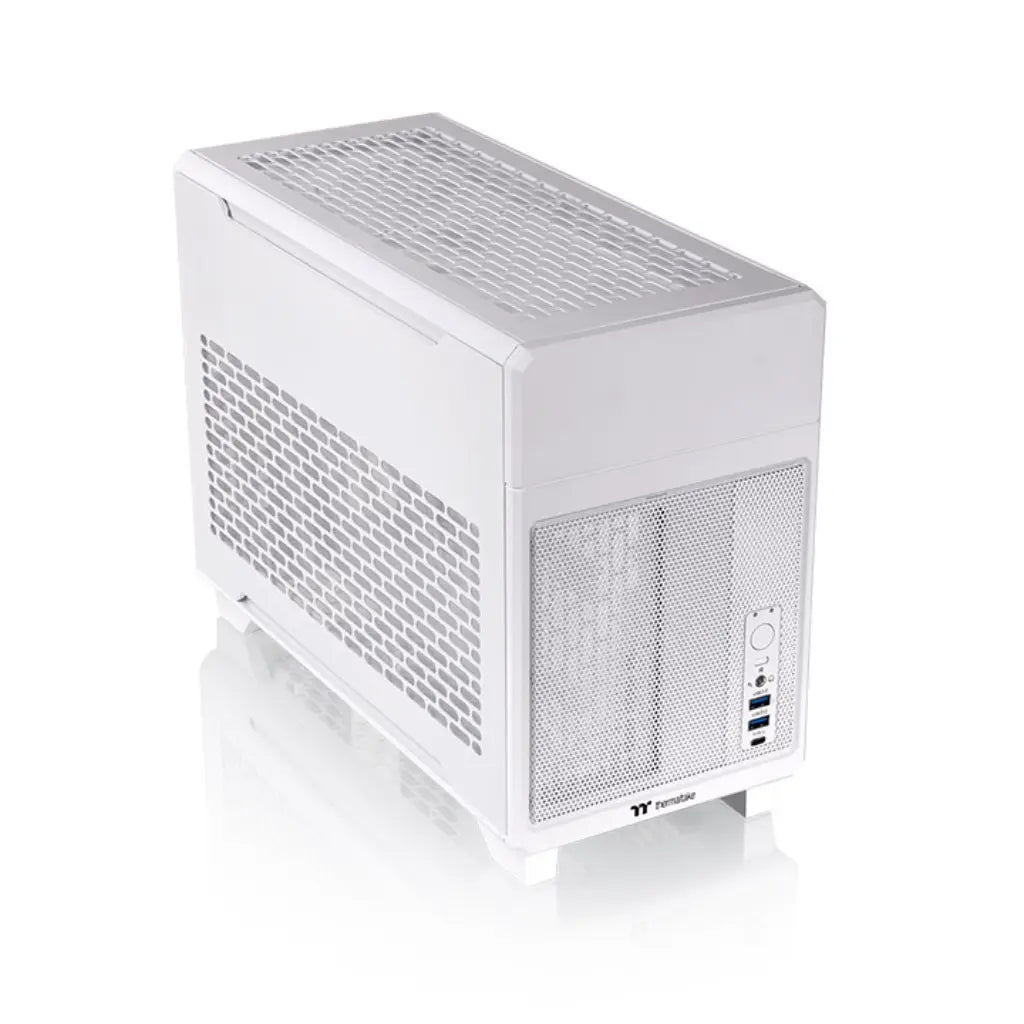 Thermaltake TR100 Mini-ITX Dual-Chamber Computer Case with PCIe 4.0 Riser - Snow-tpstech.in