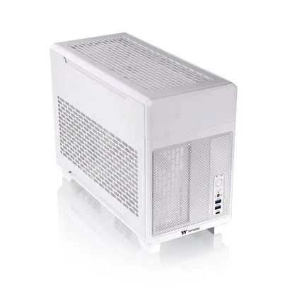 Thermaltake TR100 Mini-ITX Dual-Chamber Computer Case with PCIe 4.0 Riser - Snow-tpstech.in