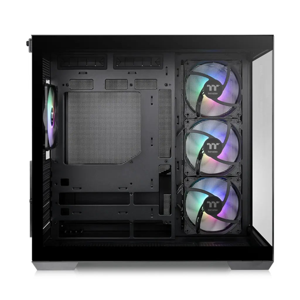 Thermaltake View 380 TG ARGB ATX Mid Tower Tempered Glass Computer Case - Black-tpstech.in