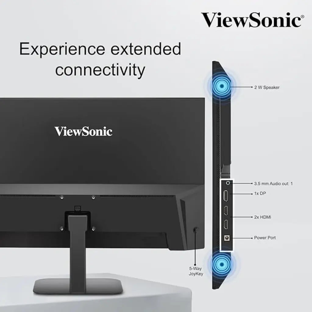 ViewSonic  27″ 100 Hz 1 ms 2K QHD Monitor with Built-in Speakers-tpstech.in