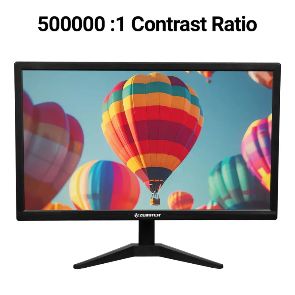 Zebronics Z-GV120 20-Inch HD LED Monitor HDMI/VGA Wall Mountable-tpstech.in