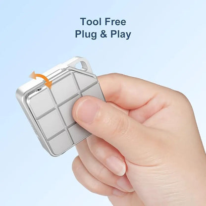 MAIWO K1725P2 Tool-Free USB 3.2 Gen2 10Gbps M.2 2230 NVMe SATA SSD Enclosure