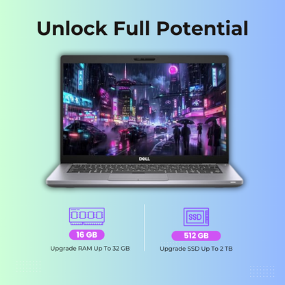 (Refurbished) Dell Latitude 5410 14" Laptop Intel Core i5 10th Gen 16GB RAM 512GB SSD Win 10 Pro