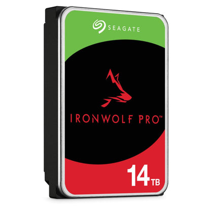 Seagate IronWolf Pro 14TB NAS Internal HDD with 7200RPM SATA 6Gb/s 256MB Cache CMR