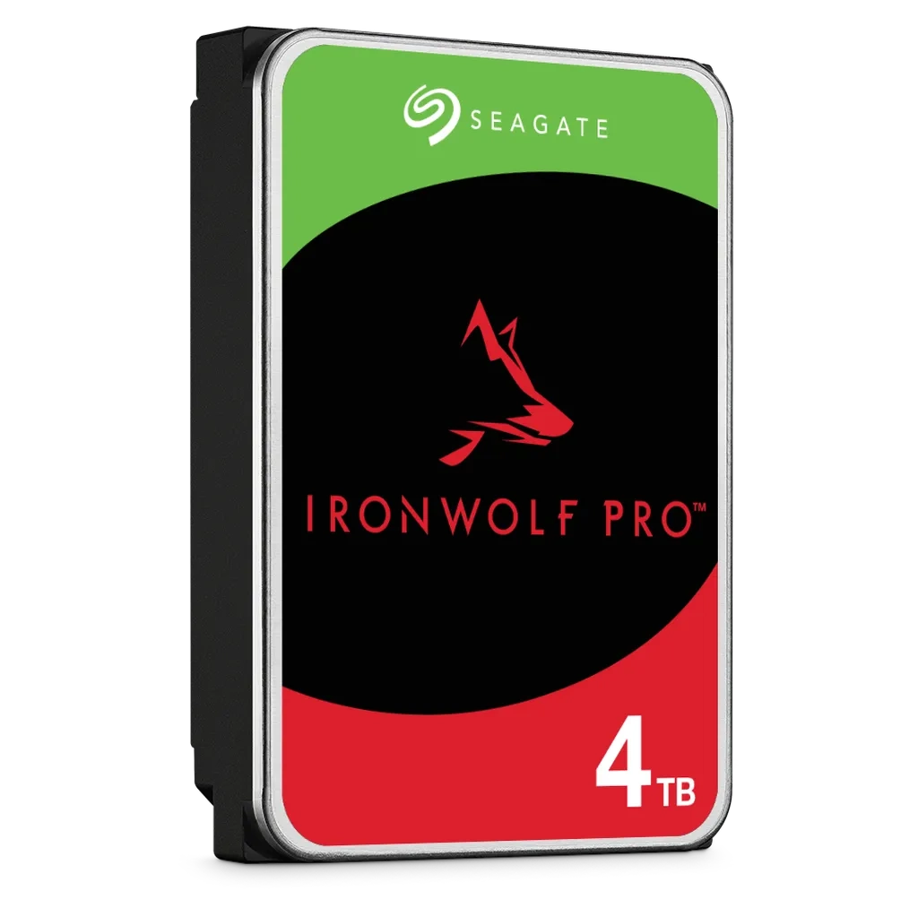 Seagate IronWolf Pro 4TB 3.5" 7200RPM SATA 6Gb/s NAS Internal Hard Disk Drive