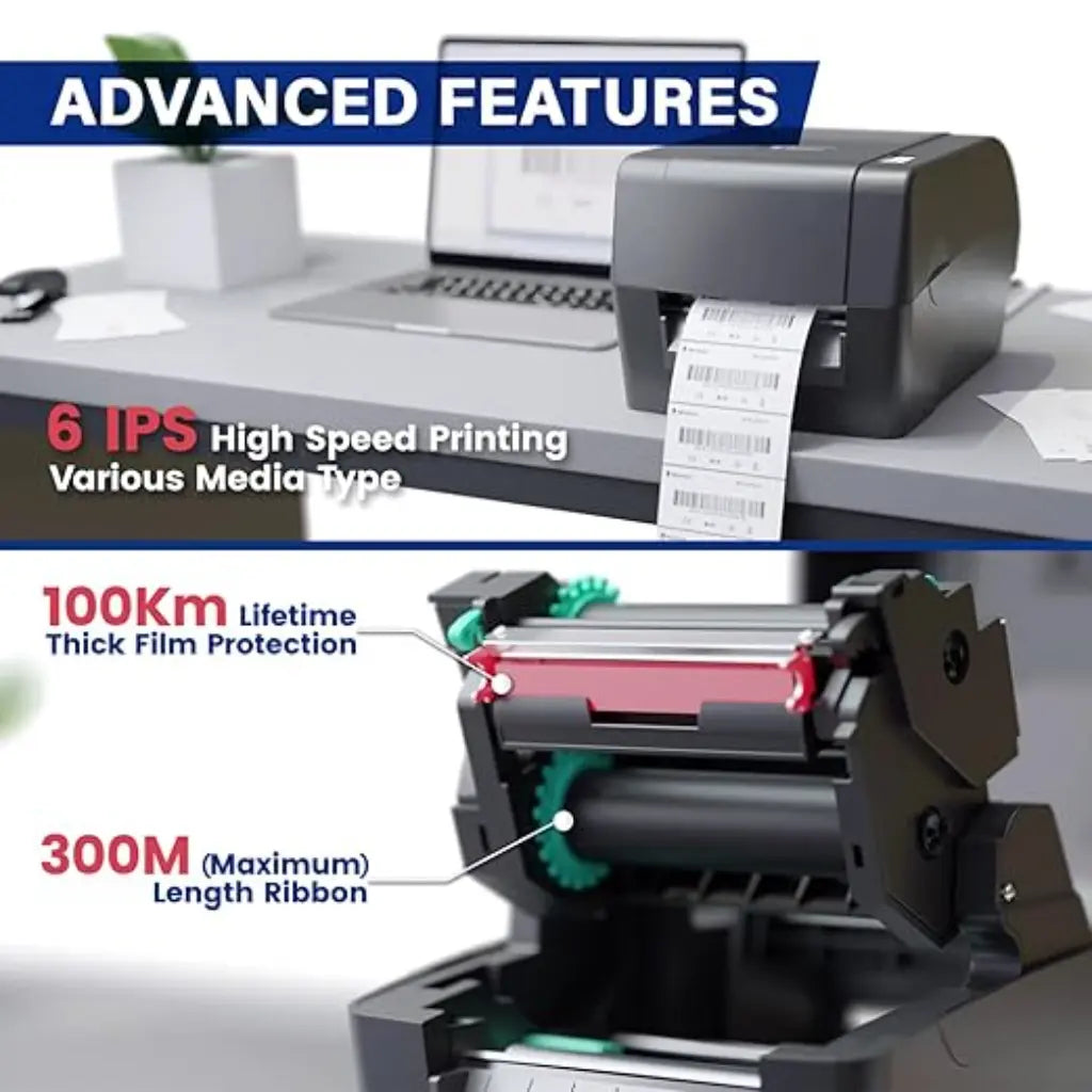 Newland NLS-LP410-IN 4 Inch Desktop Thermal Label Printer