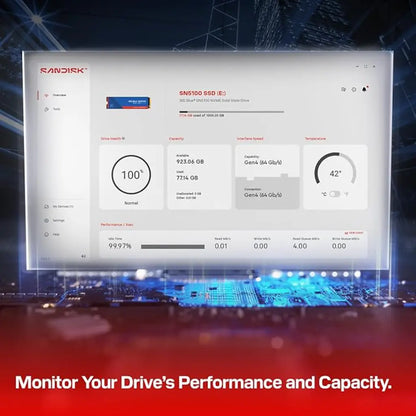 WD Blue SN5100 2TB NVMe M.2 2280 PCIe Gen4 Internal SSD