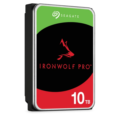 Seagate IronWolf Pro 10TB 7200 RPM 3.5" SATA 6Gb/s Enterprise NAS Internal Hard Drive