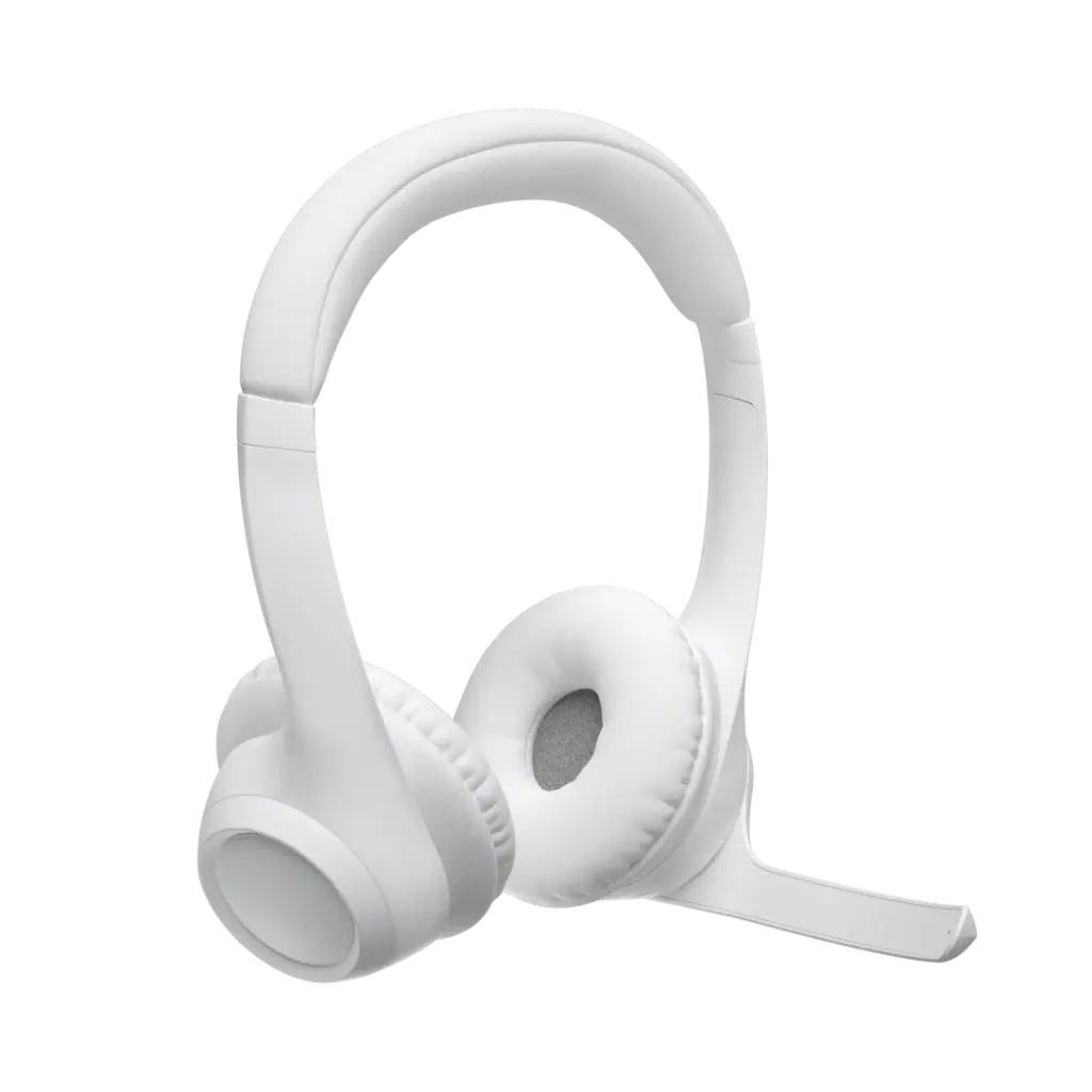 Logitech Zone 300 Wireless Bluetooth Headset with Noise Cancelling - Off White