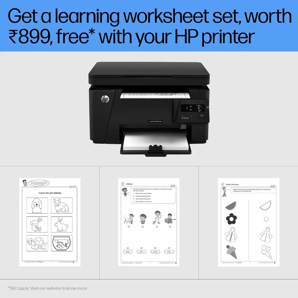 HP LaserJet Pro MFP M126A Plus All‑in‑One (Print,Copy,Scan) Laser Printer