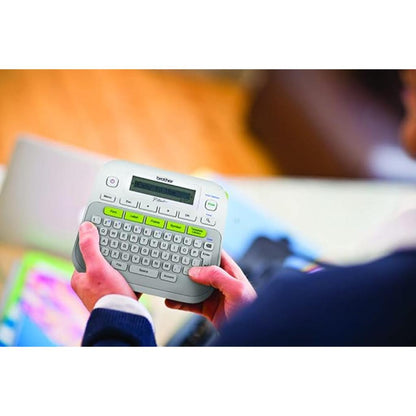 Brother PT-D210 Desktop Label Printer Compact QWERTY Keyboard Label Maker