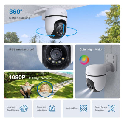 TP-Link Tapo C500 Outdoor Pan/Tilt Wi-Fi Security Camera 1080p Full HD IP65