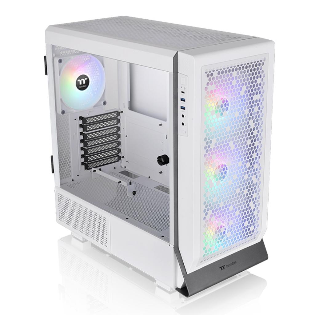 Thermaltake Ceres 500 TG ARGB Snow Mid Tower Computer Case