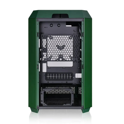 Thermaltake Tower 300 Racing Green Micro ATX Computer Case Vertical Octagonal Design