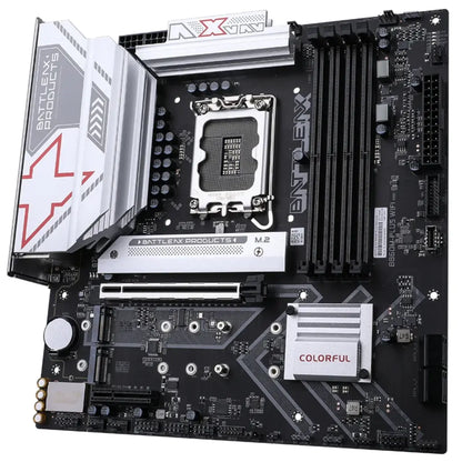 Colorful BATTLE‑AX B860M‑PLUS WIFI-V20 B860 LGA 1851 DDR5 Micro‑ATX Motherboard