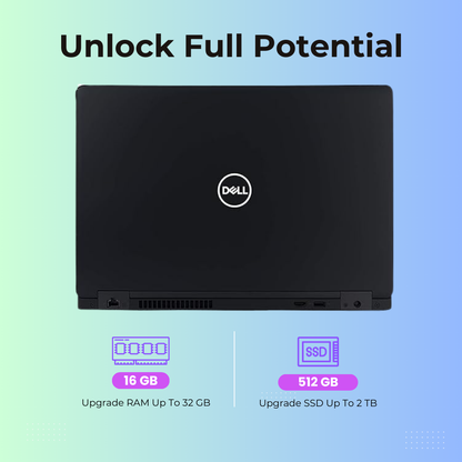 (Refurbished) Dell Latitude 5580 15.6" Laptop Intel Core i5 6th Gen 16GB RAM 512GB SSD Win 10 Pro