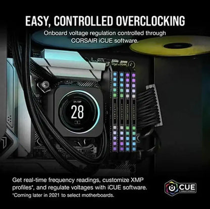 Corsair Dominator Platinum RGB DDR5 RAM 64GB (2x32GB) 6000MHz CL30 Gaming Desktop Memory