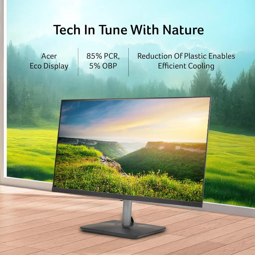 Acer RS242Y 23.8" 120Hz 1ms Full HD IPS Ultra-Thin LED Monitor-tpstech.in